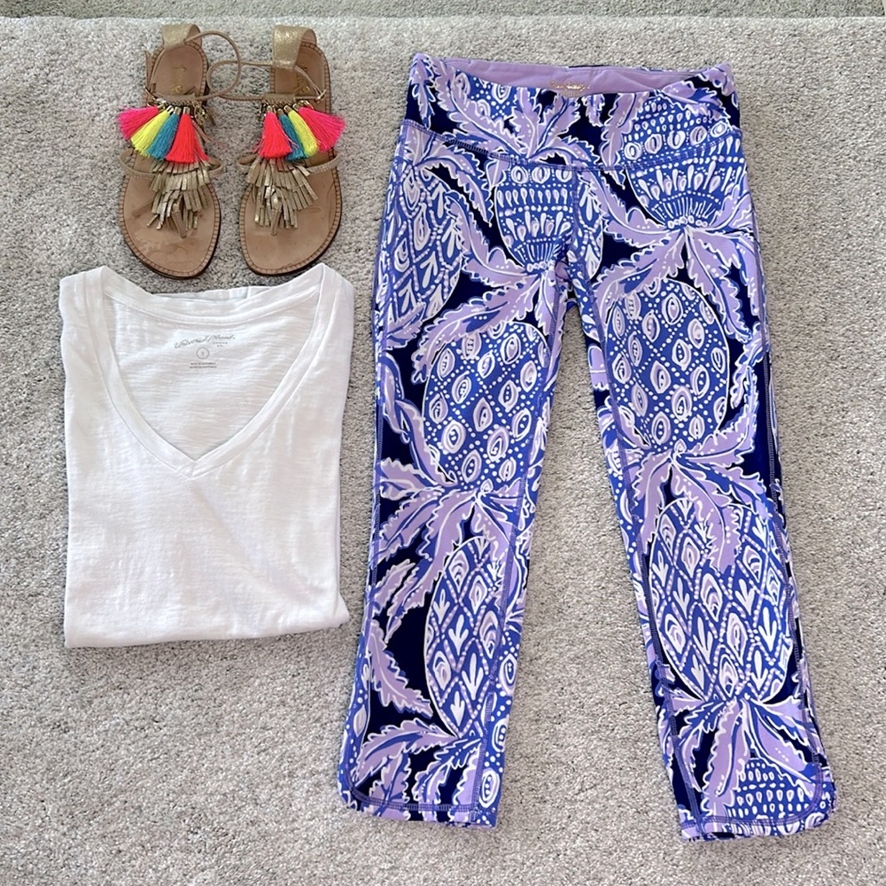 Lilly Pulitzer Athletic Leggings - Picture 1 of 5